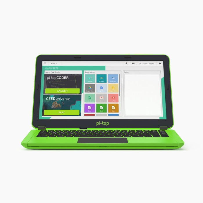 Pi-Top V2 - Raspberry Pi Laptop - Green