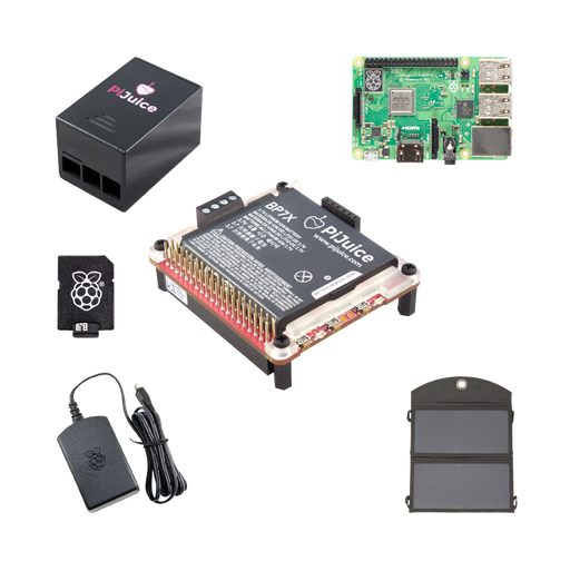 PiJuice Solar To Go Kit - (UPS) Uninterruptible Power Supply and Solar Power management for Raspberry Pi