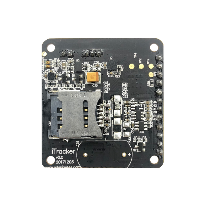 RAKwireless RAK8211-NBS iTracker NB-IoT Tracker Module (BC95 and nRF52832 based) with NBIoT, BLE 5, GPS and Triaxial Acceleration Sensor - supports global cellular bands
