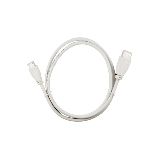 Official Raspberry Pi Mini HDMI Cable in White