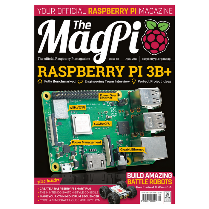 The MagPi Raspberry Pi Magazine - Issue 68