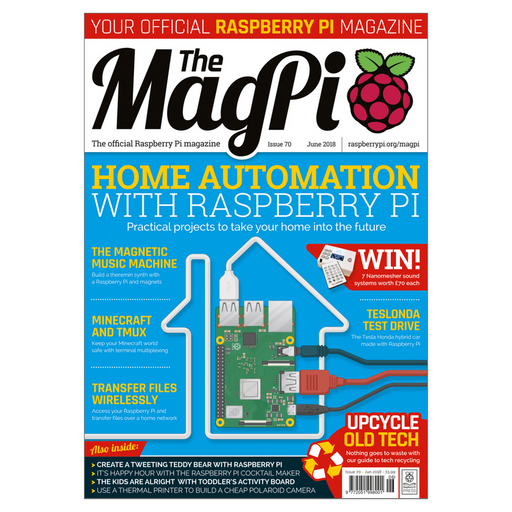 The MagPi Raspberry Pi Magazine - Issue 70