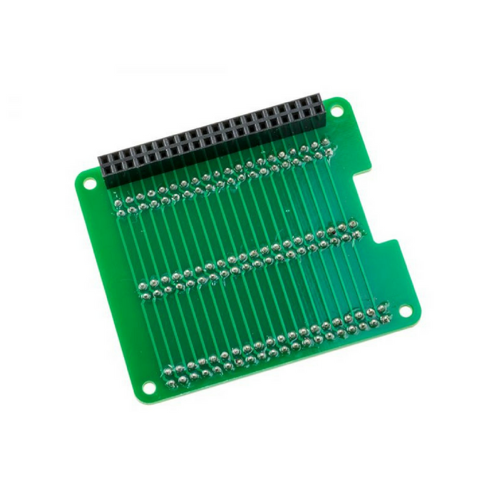 TriBorg Plus - Raspberry Pi 40 Pin GPIO Triplicator (Soldered)