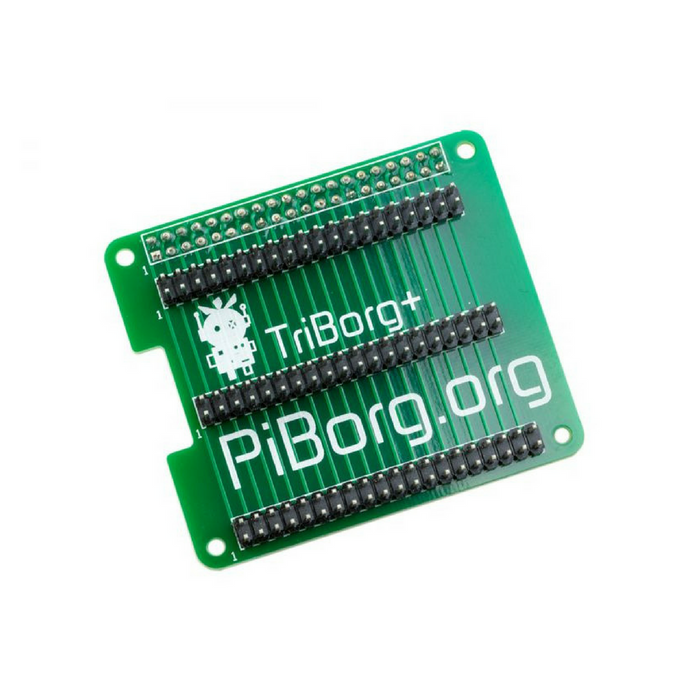 TriBorg Plus - Raspberry Pi 40 Pin GPIO Triplicator (Unsoldered)