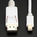 1698-01Mini DisplayPort to DisplayPort Cable - 3m - Connectors