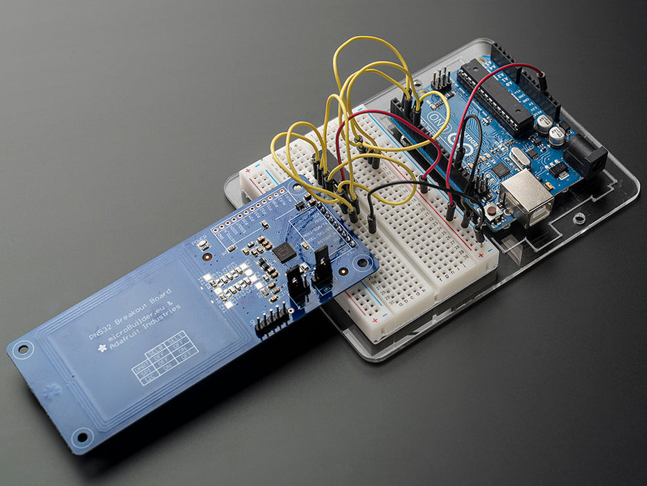 Adafruit PN532 NFC/RFID Controller w/Arduino and Breadboard (not included)