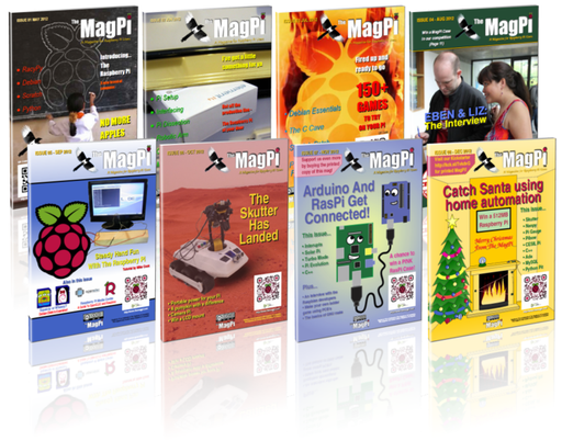 The MagPi Magazine - Issues 1 to 8