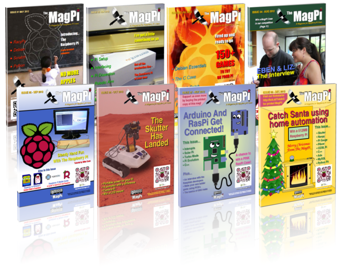 The MagPi Magazine - Issues 1 to 8