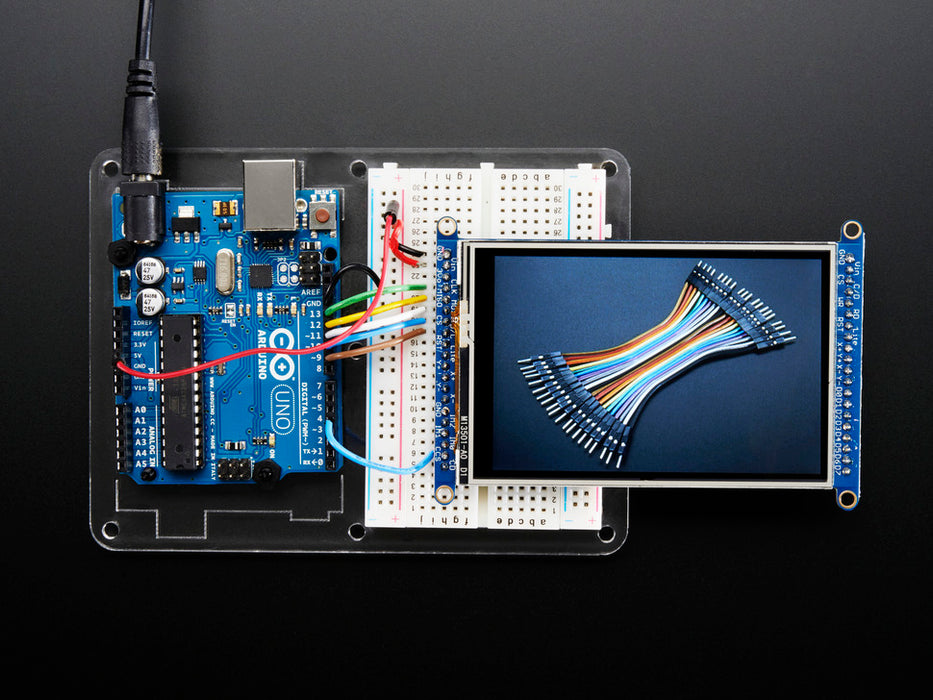 Adafruit 3.5" TFT 320x480 + Touchscreen Board (Wires)