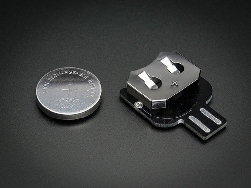 Adafruit Lithium Ion Coin Cell Charger w/Cell (not included)