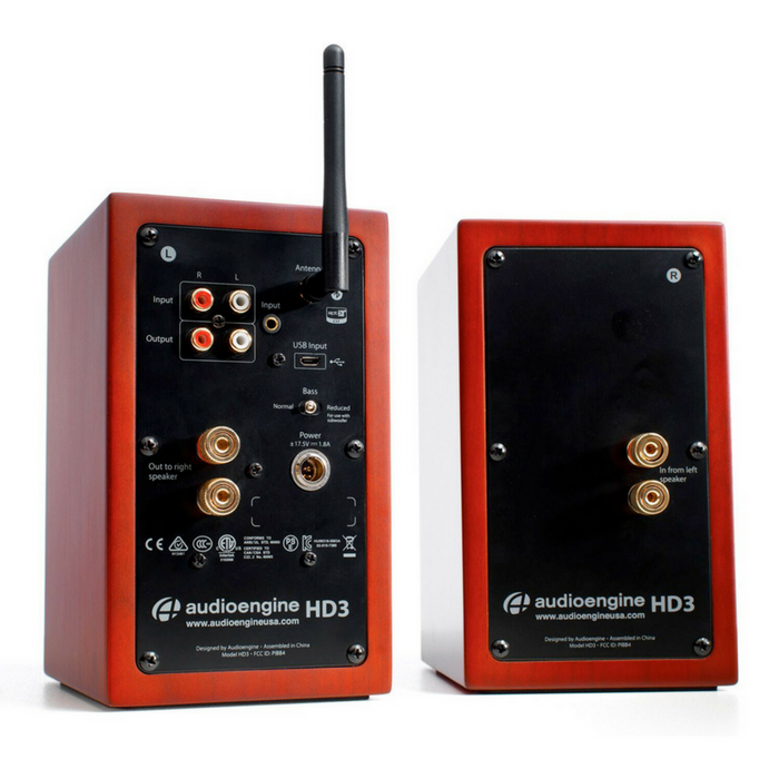 Audioengine HD3 Speakers - Rear