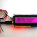 Adafruit USB + RGB Backlight +ve LCD Purple
