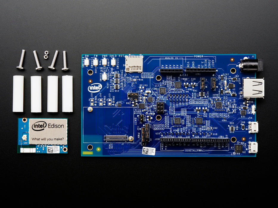 Intel Edison Kit w/Arduino Breakout Top