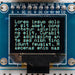Adafruit OLED 0.96" 16-Bit Colour Board Text