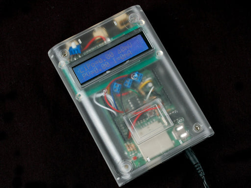 Adafruit Clear Enclosure with Arduino and Screen (not included)