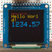 Adafruit OLED 16-Bit Colour Board Hello World