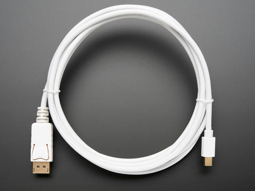 Mini DisplayPort to DisplayPort Cable - 3m - White