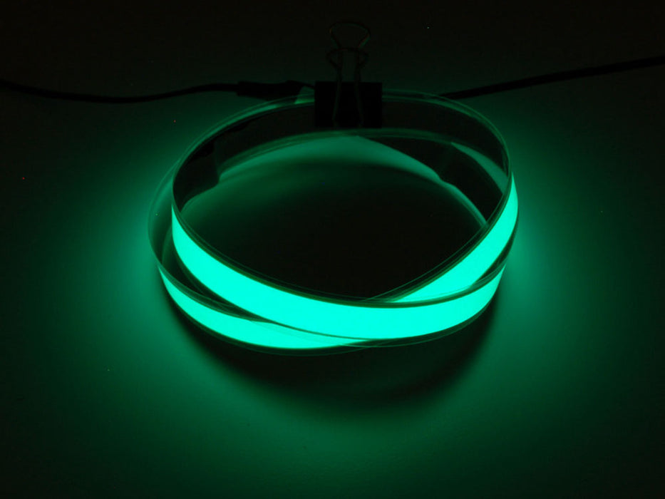 Electroluminescent (EL) Tape Strip - 100cm w/two connectors